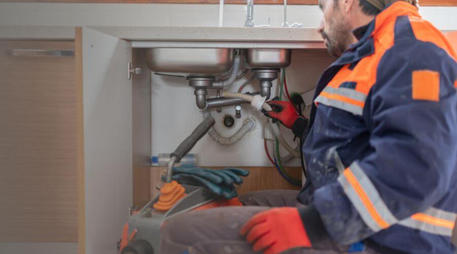 Professional slab leak plumber services in Flatwoods, WV